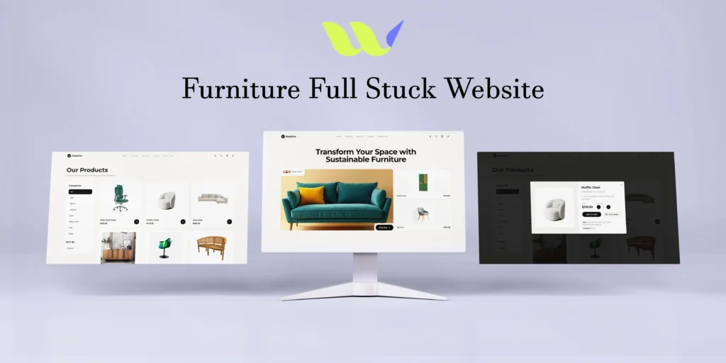 React Furniture E-Commerce Case Study - Storefront