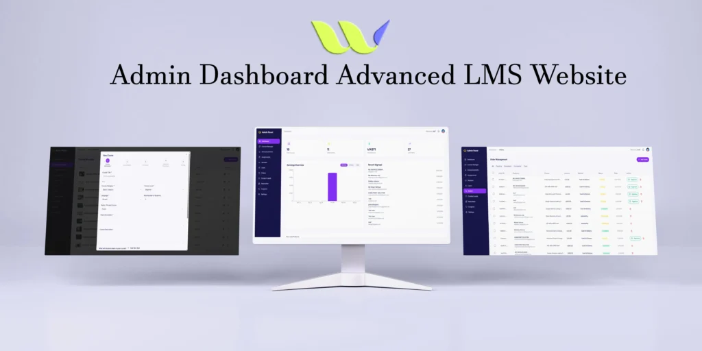 Custom React LMS Case Study - Advanced Admin Dashboard