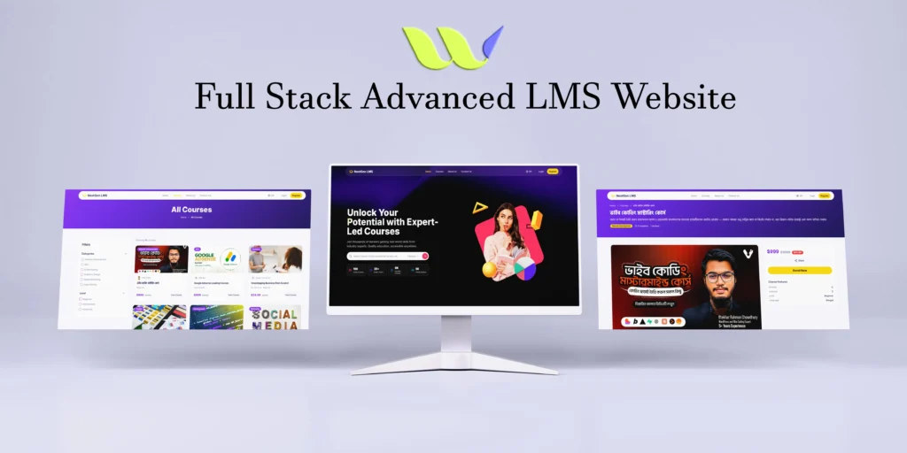 Custom React LMS Case Study - E-Learning Storefront