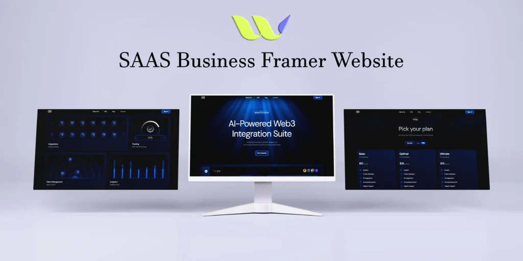 Framer SaaS Website Case Study