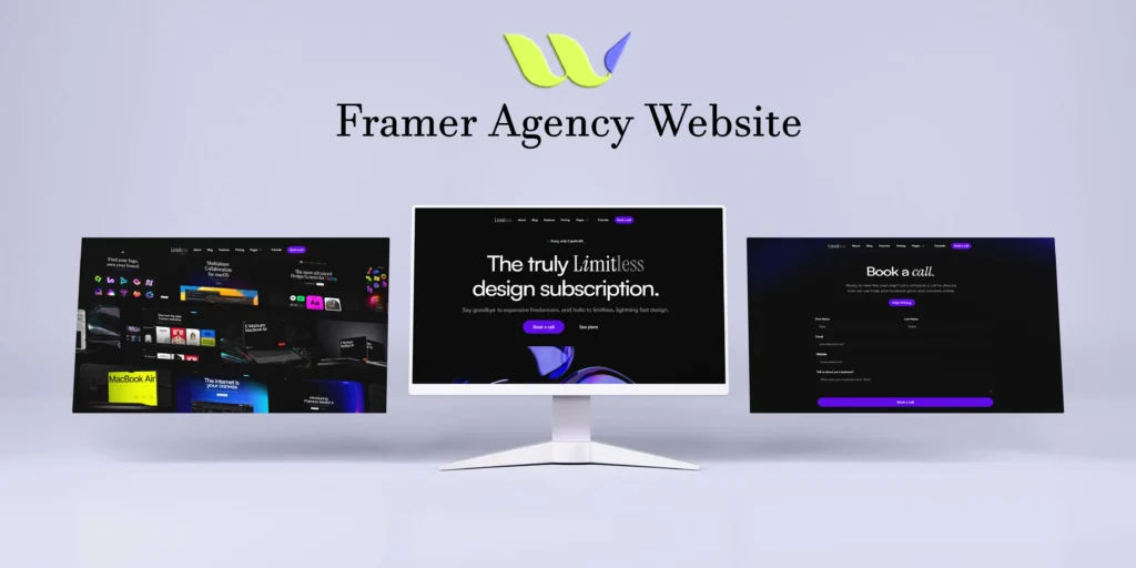 Framer Agency Website Case Study - Limitless Landing Page